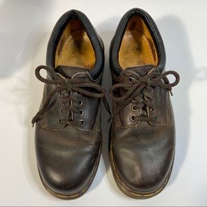Dr Martens 8053/59 Leather Oxfords Brown Shoes UK7
